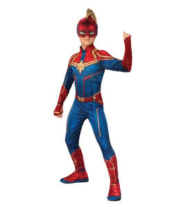 Rubies Costumes Captain Marvel Girl Classic Hero Suit