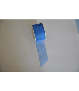 The Gift Wrap Company Ribbon Sheer 1 1/2 Inch  X 4 Yd -  Seaside Blue