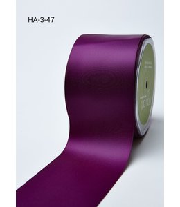 May Arts Ribbon Double Faced Satin 2.5 Inch X 30Yd - Purple