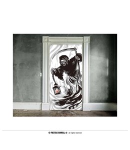 Fiestas Guirca DEATH DOOR DECORATION 75X150 CMS