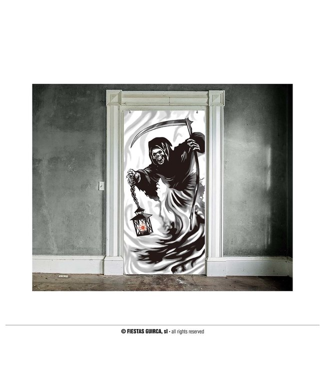 Fiestas Guirca DEATH DOOR DECORATION 75X150 CMS