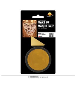 Fiestas Guirca Makeup With Sponge 9 Gm-Gold