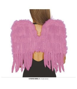 Fiestas Guirca FEATHER WINGS PINK 50 X 40 CMS.