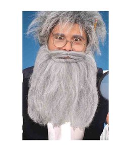 Rubies Costumes 14" Beard/Moustache-Grey