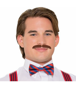 Rubies Costumes Roarin'20S Brown Moustache