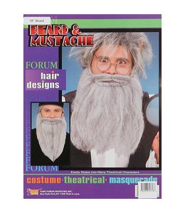 Rubies Costumes 14 Inch Beard/Moustache-White