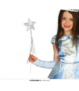 Fiestas Guirca Fairy Wand 45 Cm-Silver