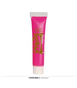 Fiestas Guirca Neon Makeup Tube 10 Ml-Pink