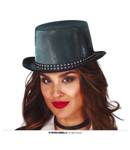 Fiestas Guirca Sparkle Top Hat-Blue