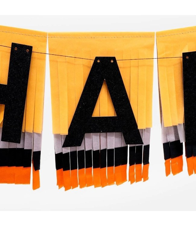 Meri Meri Halloween Fringe Garland  9.75 ft