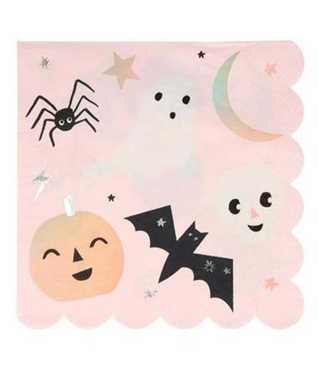 Meri Meri Pastel Halloween Large Napkins 16/pk
