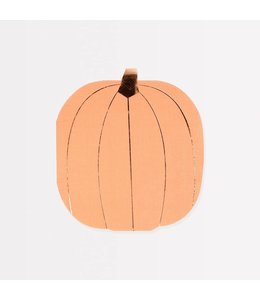 Meri Meri Pastel Halloween Pumpkin Napkins 16/pk