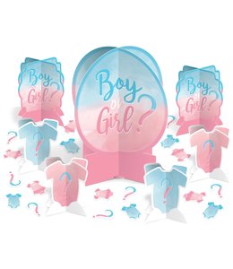 Amscan Inc. The Big Reveal Table Centerpiece Decorating Kit