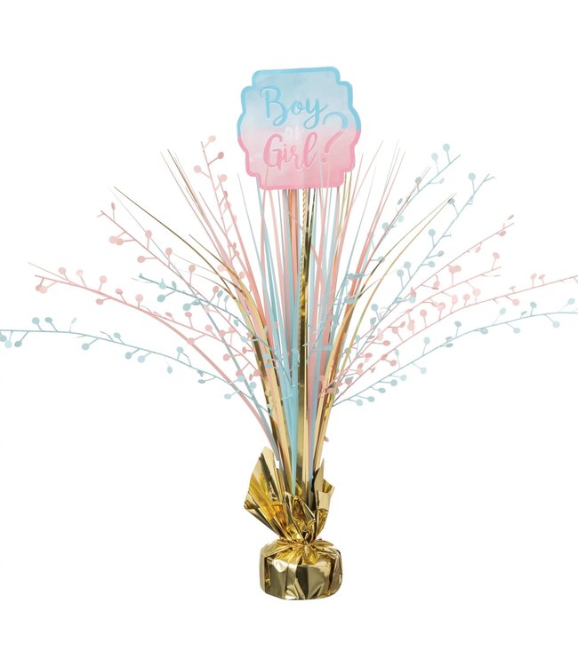 Amscan Inc. The Big Reveal Spray Centerpiece 18 Inch