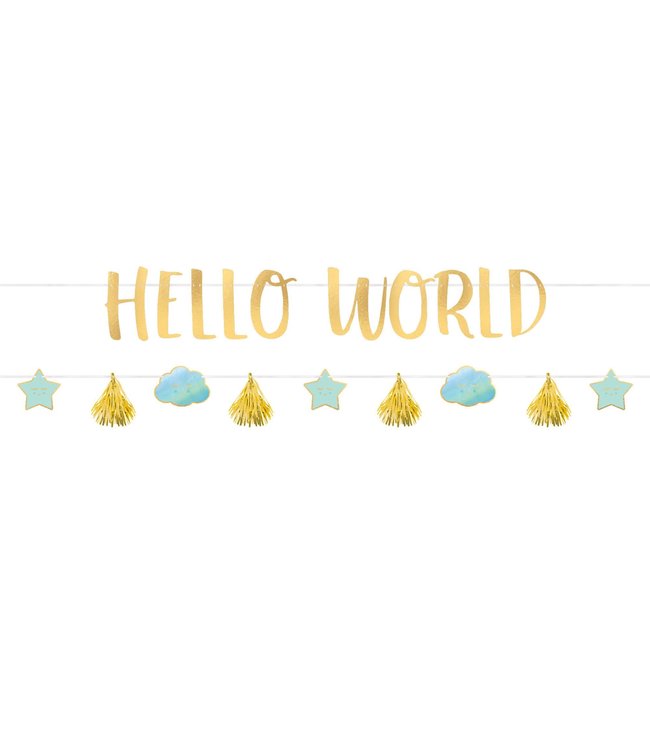 Amscan Inc. Oh Baby Boy Letter Banner Kit