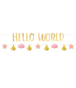 Amscan Inc. Oh Baby Girl Letter Banner Kit 2/pk