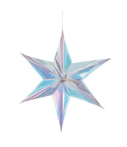 Amscan Inc. Luminous Iridescent Hanging Foil Star 24 Inch