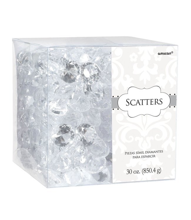 Amscan Inc. Large Scatters-Clear 30 oz.