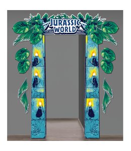 Amscan Inc. Jurassic World Into the Wild Deluxe Doorway Entry (6 1/4' x 3 5/8')