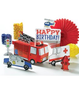 Amscan Inc. First Responders Table Centerpiece Decorating Kit