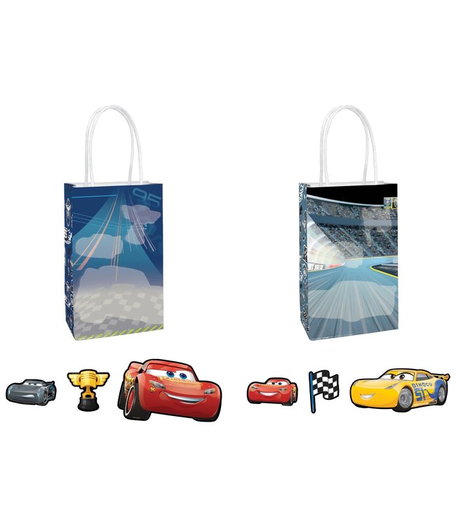 Amscan Inc. Disney/Pixar Cars 3 Create Your Own Bags 8/pk