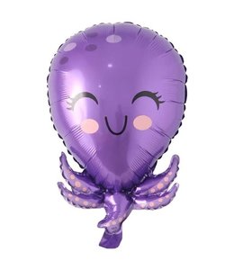 21 Inch Octopus Mylar Balloon Shape-PKG
