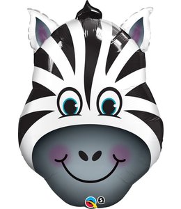 Qualatex 32" ZANY ZEBRA - PKG