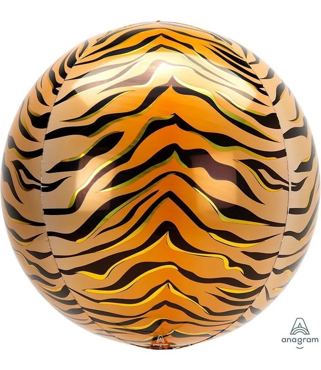 Anagram 16 Inch Tiger Orbz Balloon