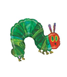 43 Inch Hungry Caterpillar Shape Mylar Balloon-PKG