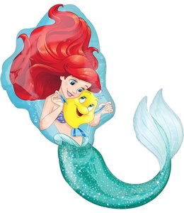 Amscan Inc. 34 Inch Ariel Little Mermaid Mylar Shape Balloon-PKG