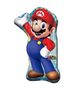 33 Inch Mario Brothers Mylar Shape Balloon-PKG