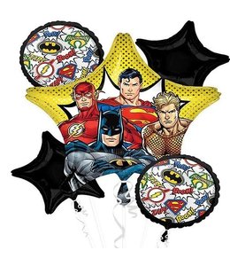 Amscan Inc. Balloon Bouquet-Justice League
