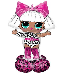 Anagram 47 Inch LOL Glam Diva Airloonz Balloon-PKG