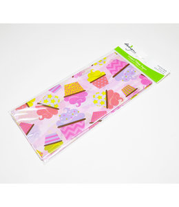 Design Design Tissue Paper (20X30) Inches 4/pk - Sassy Cupcakes