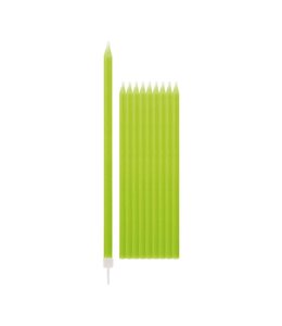 Givvi Candles Relighting Candles 10/pk 15.5 cm-Lime