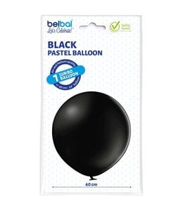 Belbal 24 Inch Latex Balloons 1ct-Black