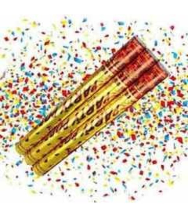 Confetti Party Popper Mix Colors - 30 Cm