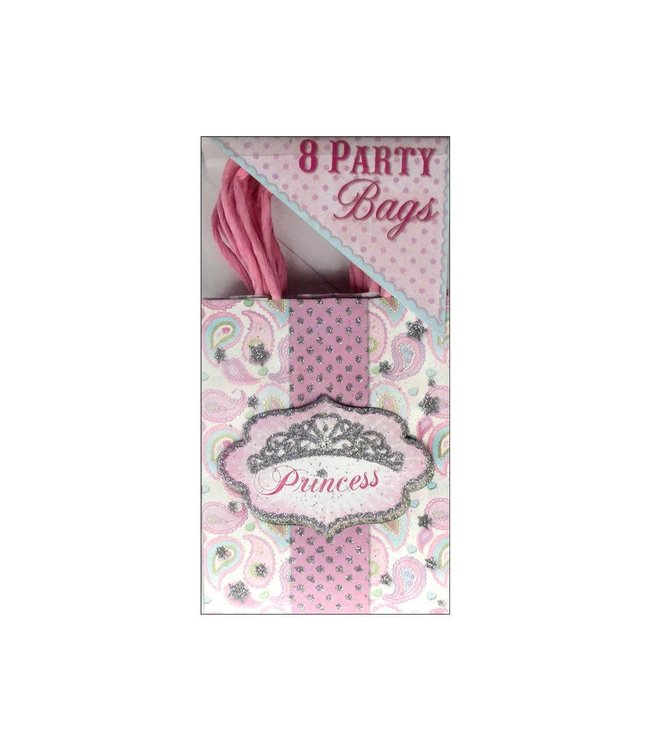 Punch Studio Boxed Party Bags - Princess Sparkle