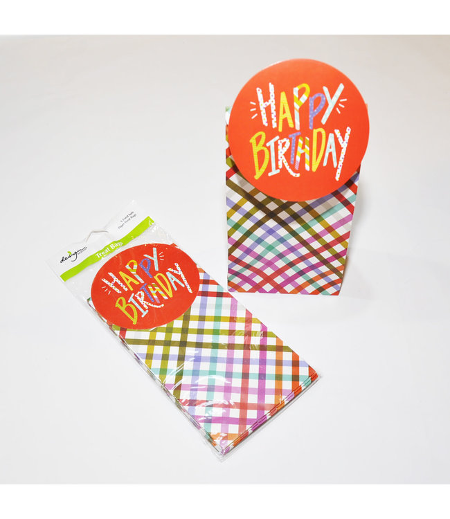 Design Design Treat Bags 6/pk (20X10.5X6) cm - Pattern Pop