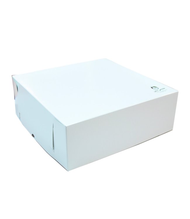 Global Wrap Box - 14 x 14 x 5 inch, White, (2 pcs top and bottom)