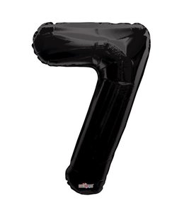 Conver USA 34 Inch Balloon Number 7 Black