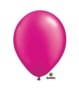 Qualatex 5 Inch Qualatex Latex Balloons 100 ct-Magenta