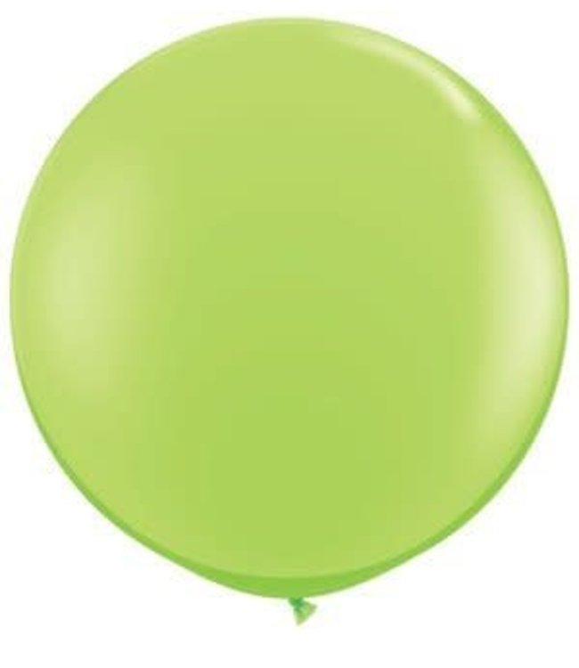 Qualatex 3 ft (36 Inch) Qualatex Round Latex Balloon 2/pk-Lime Green