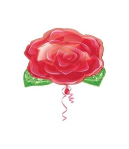 Anagram Foil Balloon 18In - Blooming Rose