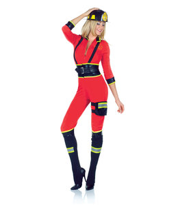 Underwraps Three Alarm Firefighter Women's Costume