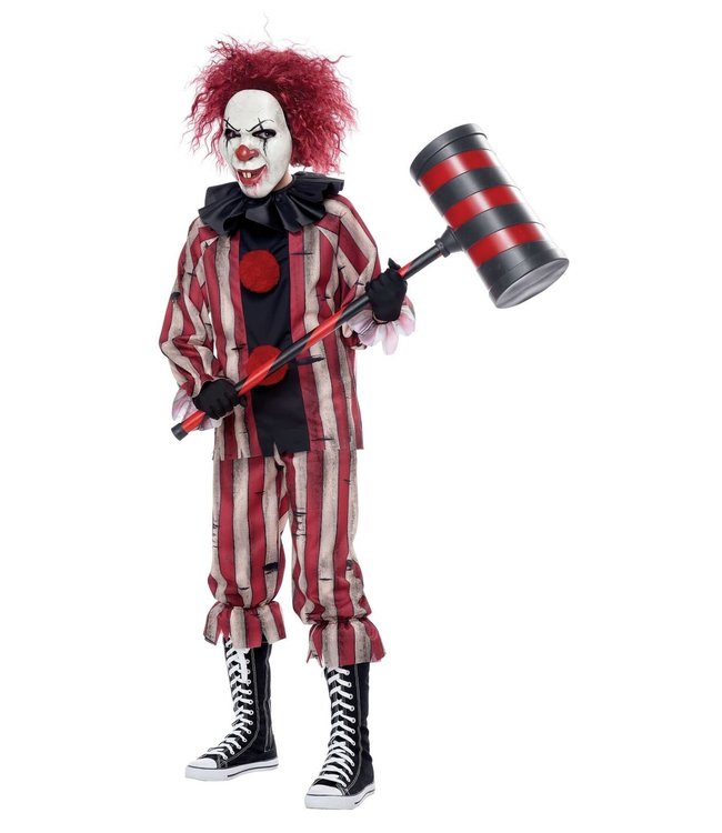 California Costumes Nightmare Clown Child Costume