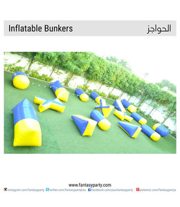 FP Party Supplies Inflatable Bunkers /pc Rental