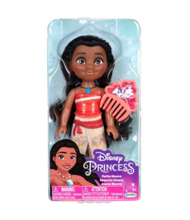 Jakks Pacific Dprincess Petite Value Doll Wcomb 6"4Ass
