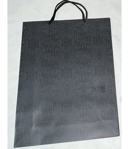 Printed Paper Gift Bag Black  (31.5*42 cm)