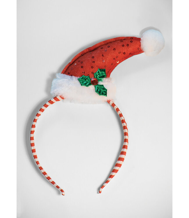 Rubies Costumes Santa Hat With Mistletoe Headband